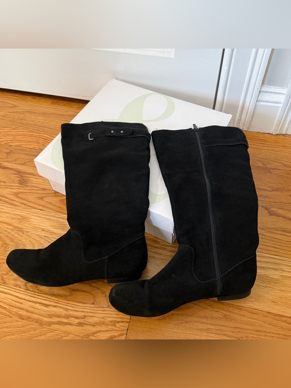 Style & Co Marbels Black Tall Boots Size 8M New in Box
